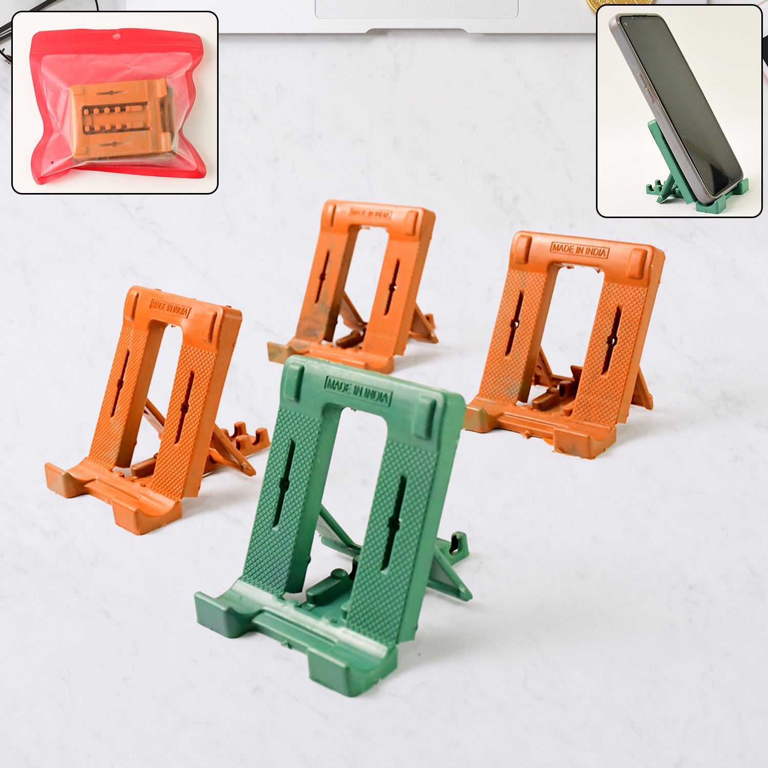 Buy Adjustable Foldable Mobile Stand | 4-Step Phone Holder