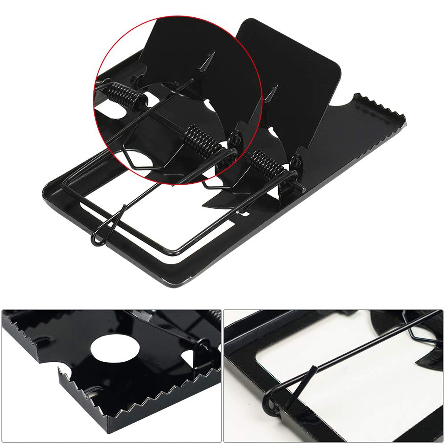 Mouse Trap Catcher Rodent Traps Mice Control Mice Snap Kill Trap (2 Pc