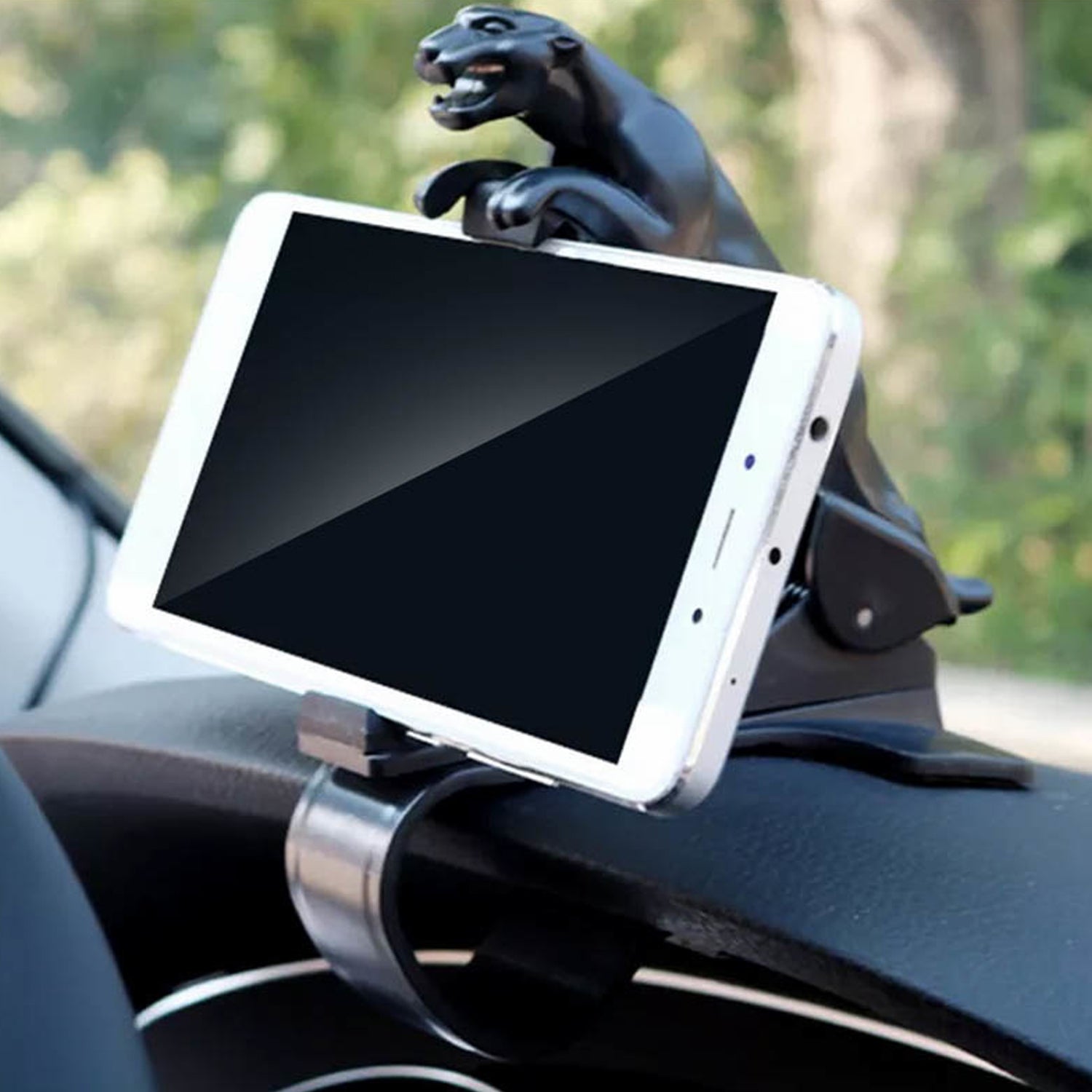 Find Jaguar Leopard Shape Plastic Phone Clip Stand for Car