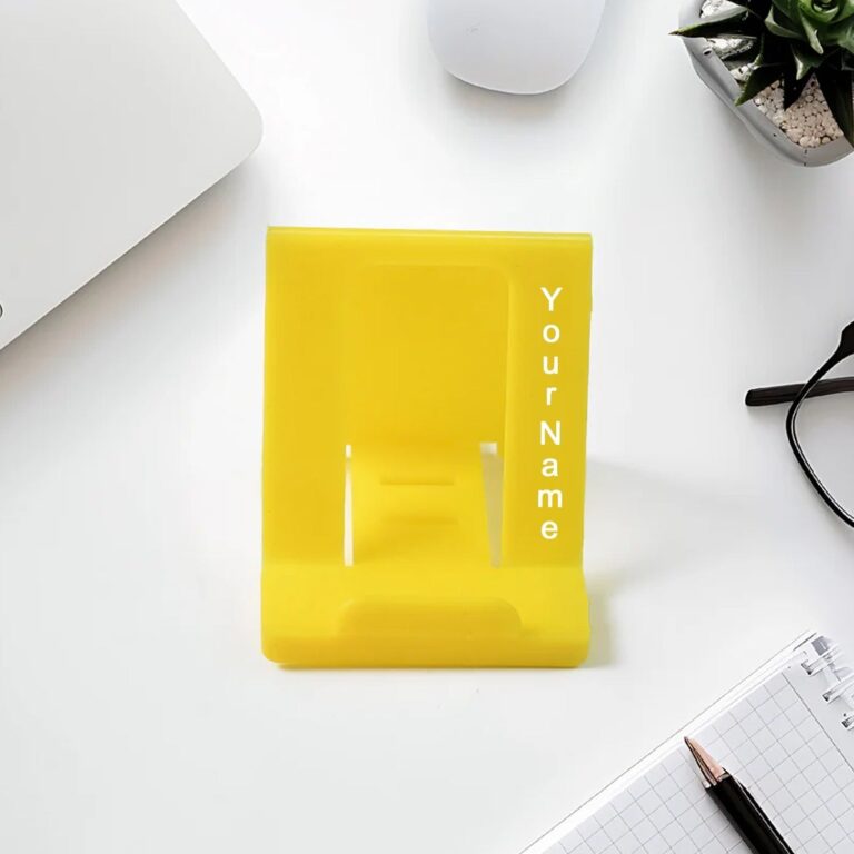Unique Foldable Plastic Mobile Phone Stand | Customized Gifts