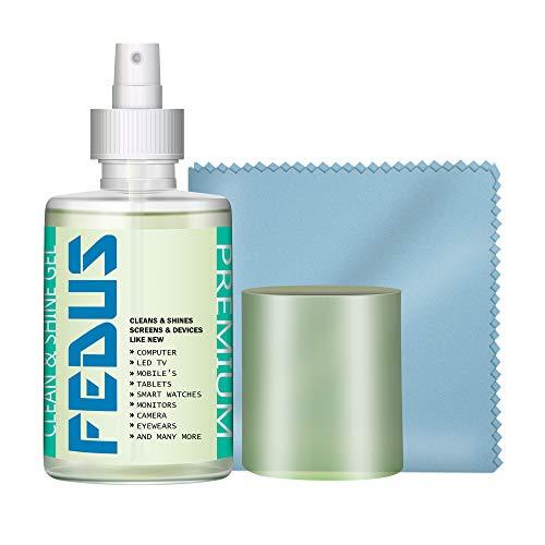 Buy FEDUS Screen Cleaner Kit: Fluid Gel & Cloth (200 ML)