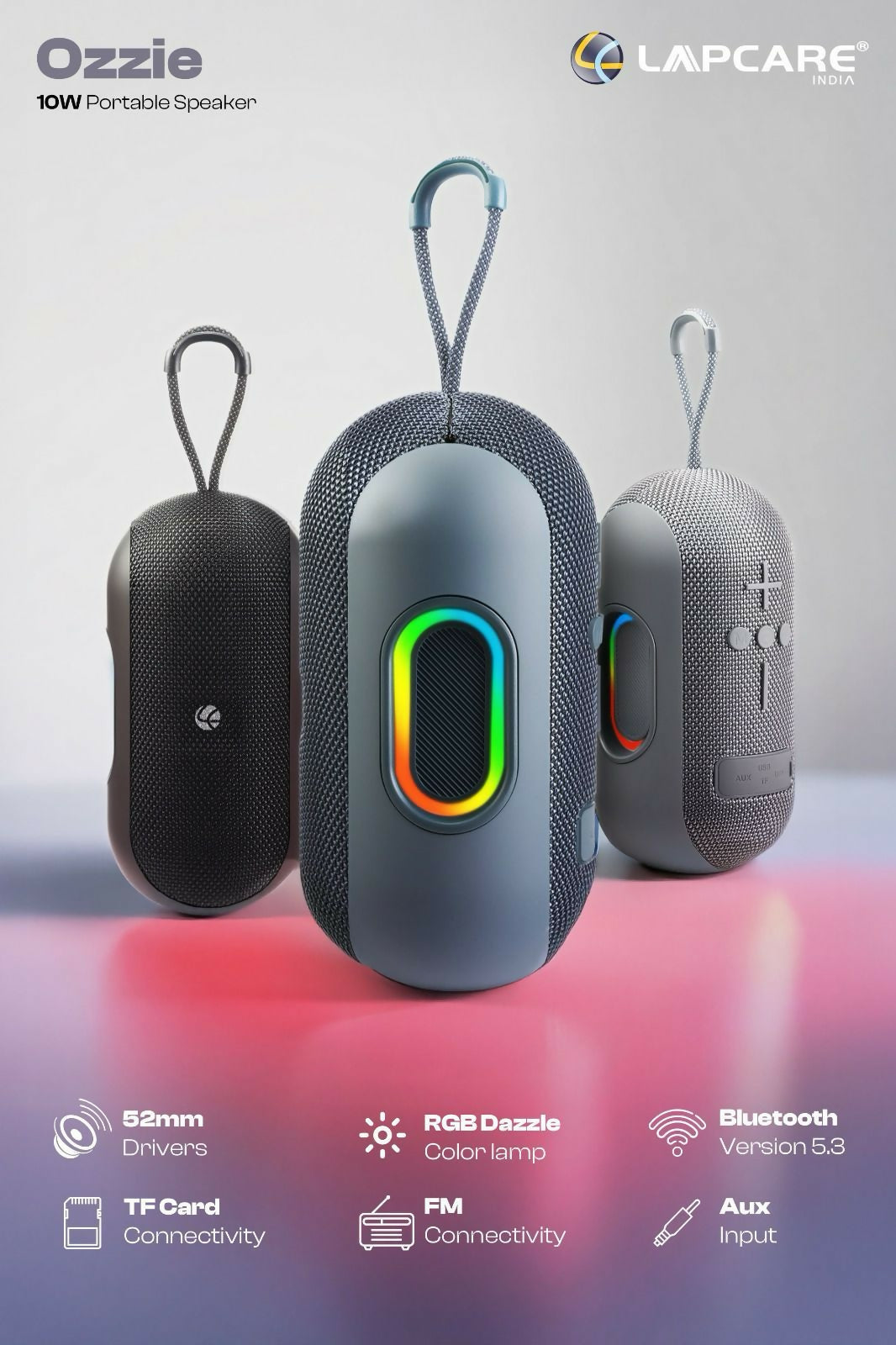 Gift Ozzie 10W LBS-102 Bluetooth Speaker on Diwali Sale