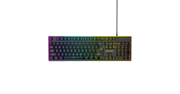 Archer Tech Lab Astra G100 Semi Mechanical Keyboard, Black