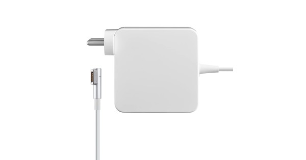 Laprite Charger for Magsafe 60W for MacBook Pro 13" A1181, A1184, A1185, A1278, A1280, A1330, A1342, A1344 L-Shape Power Adapter, White-