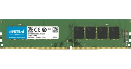 Crucial RAM 8GB DDR4 2666 MHz CL19 Desktop Memory