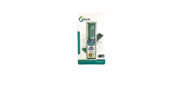 DAICHI DI4GD3 4 GB DDR3 DT PC3 1600 MHz (PC-12800) High Performance Memory Speed Desktop RAM