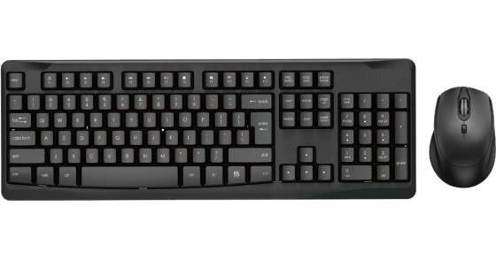 Flipkart SmartBuy IG9100, Keyboard & Mouse Combo- Wireless Multi-device Keyboard (Black)