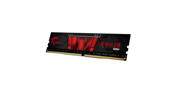 G.SKILL Aegis 16GB (1 * 16GB) 2666 MHz DDR4 Desktop Memory RAM - F4-2666C19S-16GIS Black