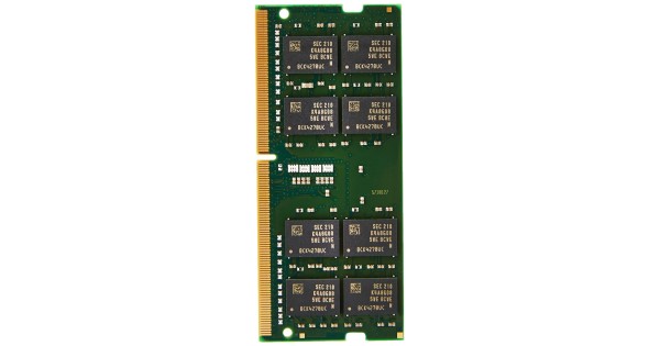Kingston 16GB DDR4 3200Mhz Non ECC Laptop Memory CL 22,RAM SODIMM (KVR32S22D8/16), Green