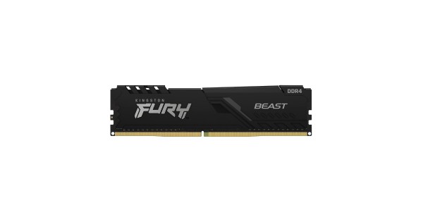 Kingston Fury 16GB 3200MHz DDR4 CL16 DIMM 1Gx8 Fury Beast Black (KF432C16BB1/16)