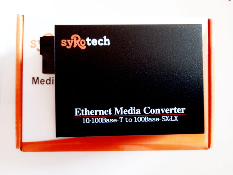Syrotech Media Converter 10/100 Single Mode Single Fiber