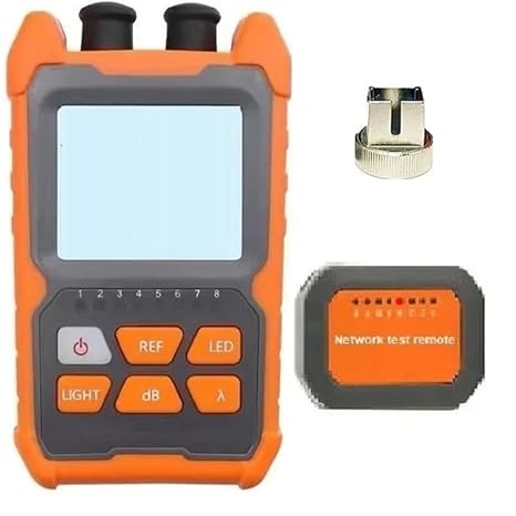 Optical Power Meter with VFL and Ethernet Tester -