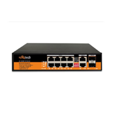 "Syrotech SY-8000P-2T-2S-AI 8-Port Gigabit PoE Switch with AI & SFP Uplinks" -