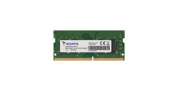 ADATA 4GB DDRA4 2666 Laptop Memory