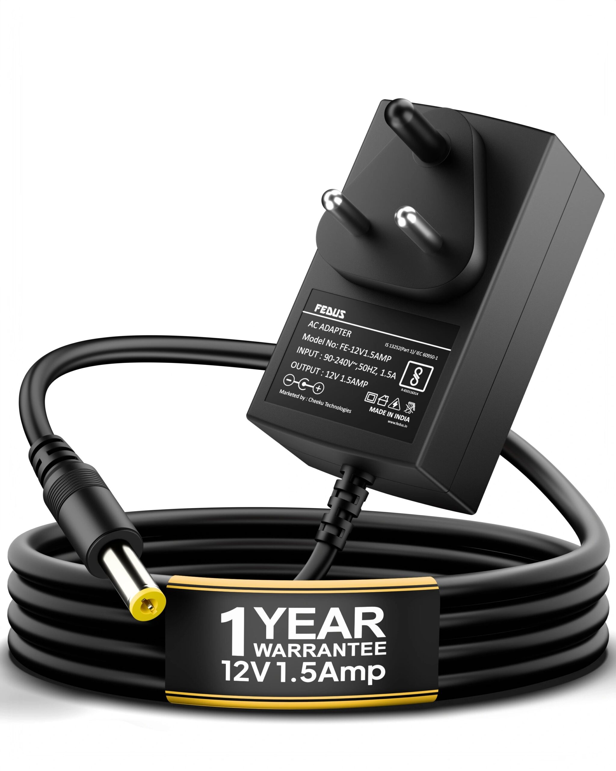 12V 2A DC Power Adapter AC to DC Converter – Fedus