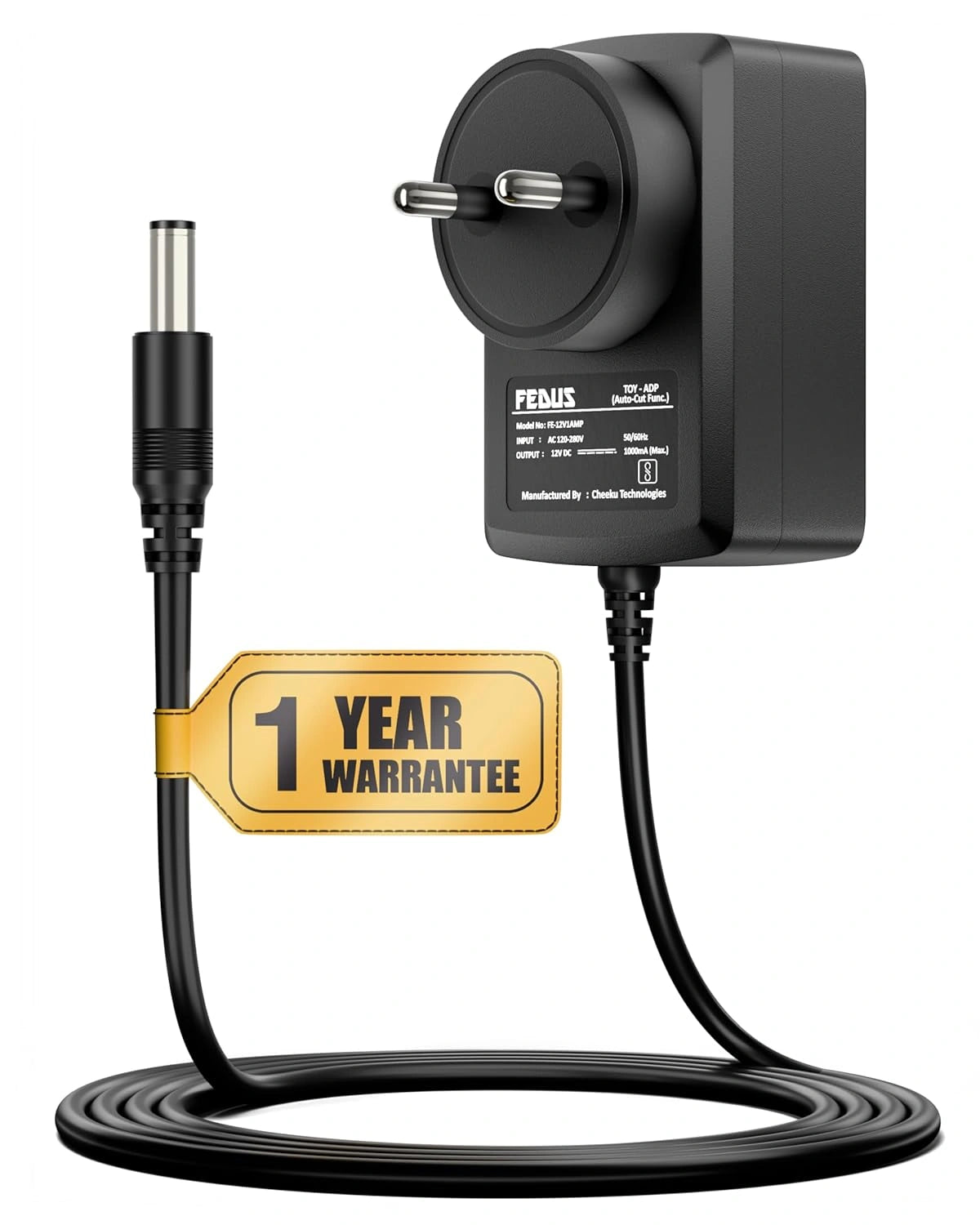 Buy FEDUS 12v Charger Kids Toy Car Charger,12v Power Adaptor