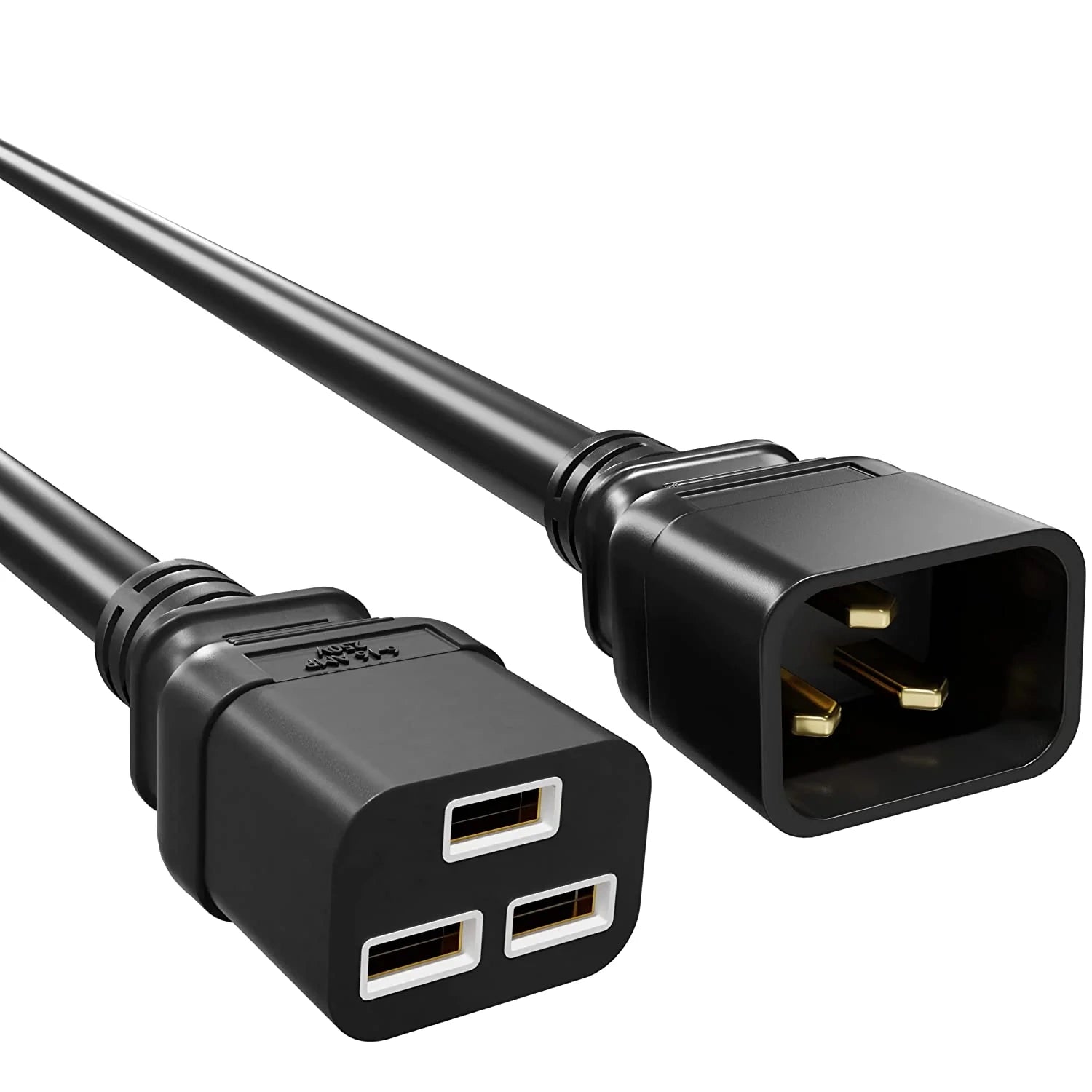 Buy FEDUS 16A IEC C19 To C20 Male To Female Server Power Cord