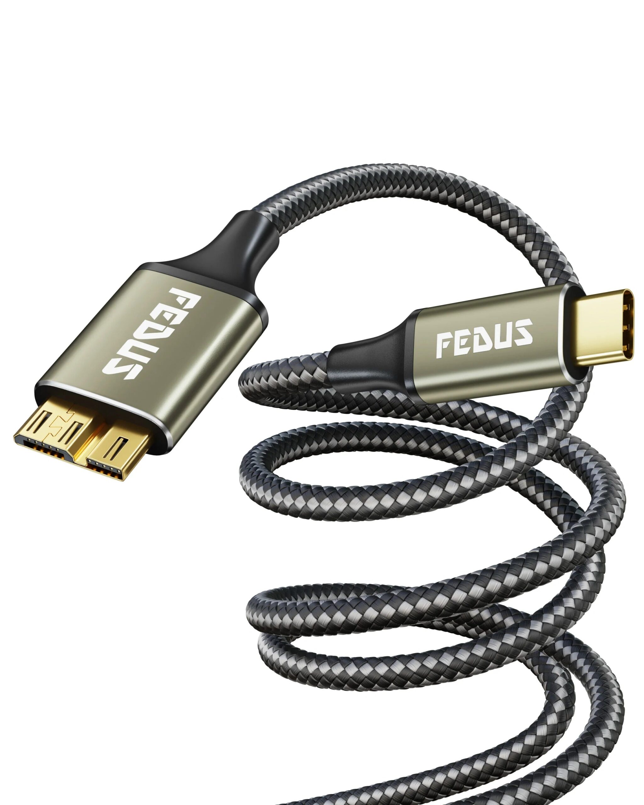 FEDUS Hard Drive Cable USB 3.1 A to B Hard disk Connector
