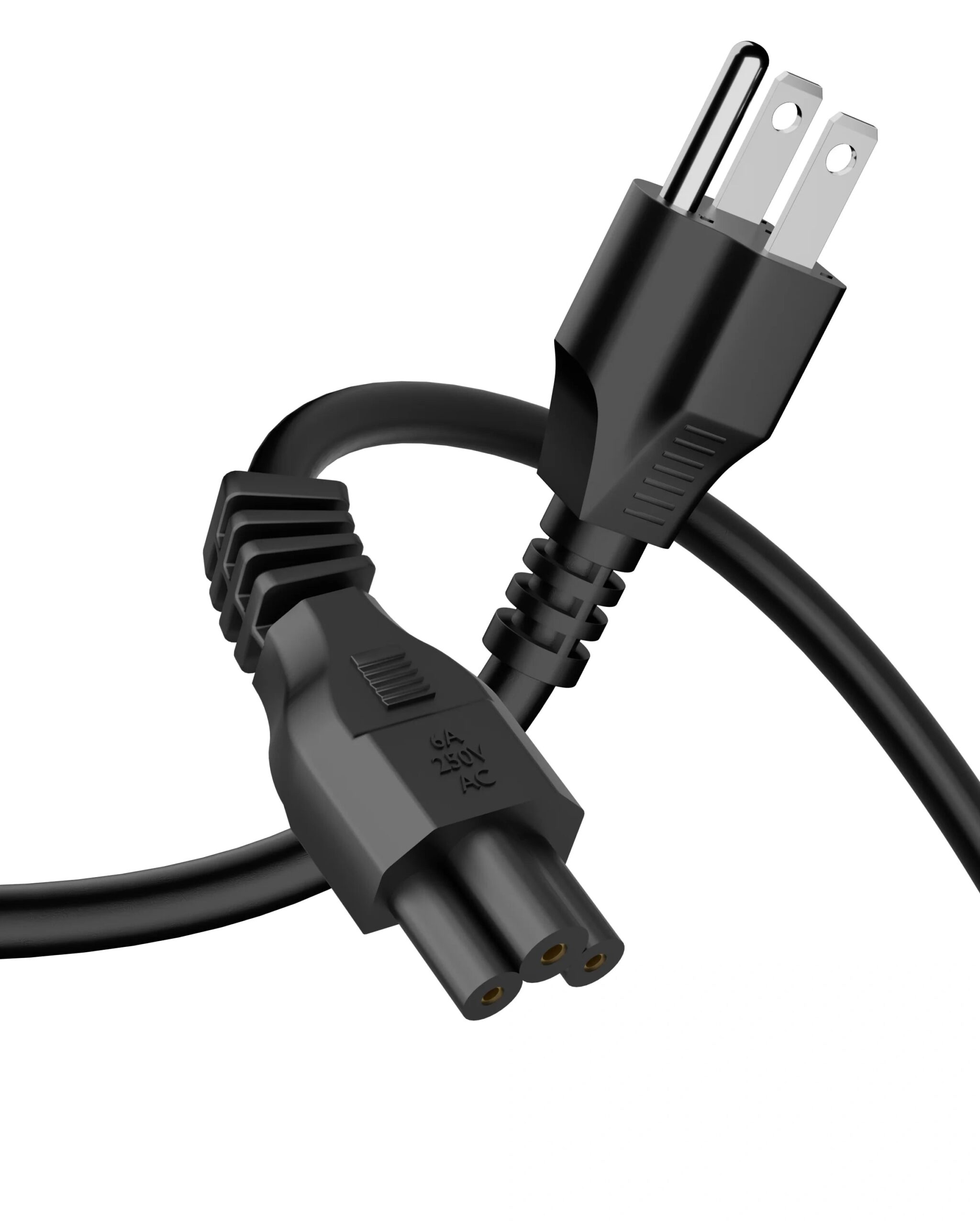 FEDUS Type B Universal Laptop C5 Power Cord IEC5 1.8M