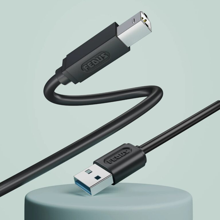 Buy FEDUS USB 2.0 A Male to B Male High Speed Printer Cable