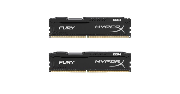 HyperX Fury 2666MHz DDR4 Non-ECC CL15 DIMM 16 DDR4 2400 MT/s PC4-19200 Desktop Ram