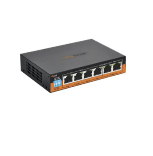 Syrotech 4 Port POE Switch with 10/100 ports -