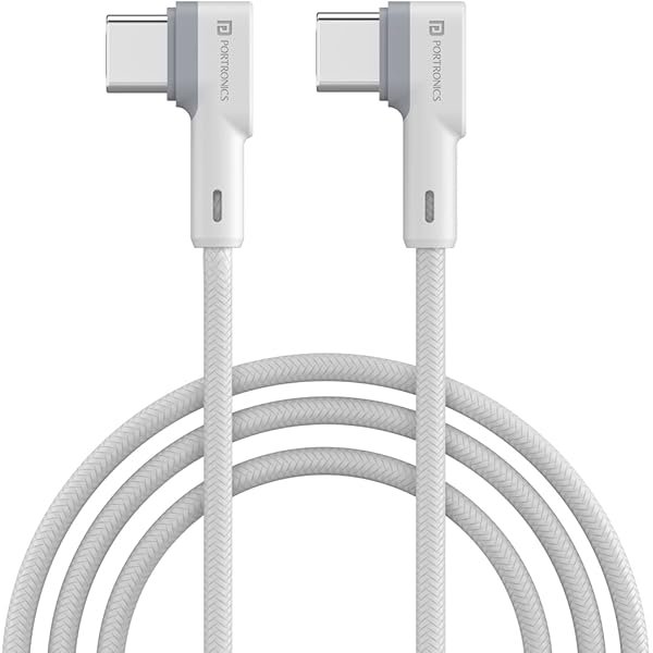 Portronics Konnect L 60W PD Type C to Type C Mobile Charging Cable,