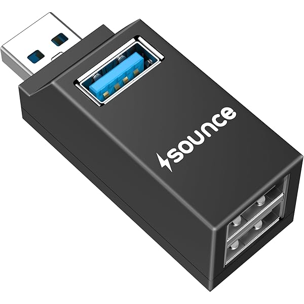Sounce 180 HB USB Hub 3-Port USB 3.0 High-Speed Hub Ultra-Fast
