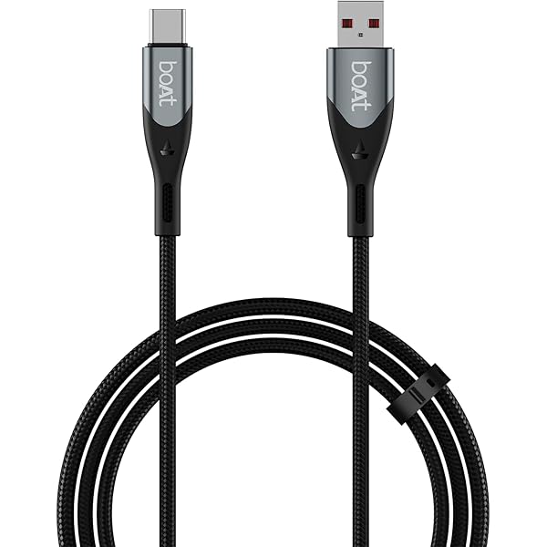 boAt Type A to C 65W Fast Charging Cable with 480 Mbps Data